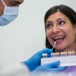 woman in dental clinic